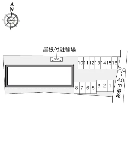 ★手数料０円★あま市七宝町秋竹　月極駐車場（LP）